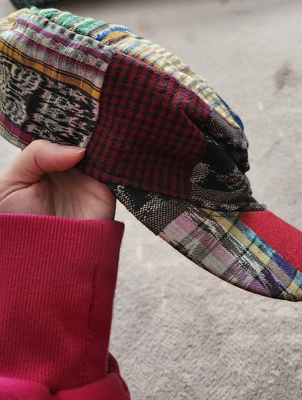 Patchwork Multicolor Cap - Picture 1 of 4